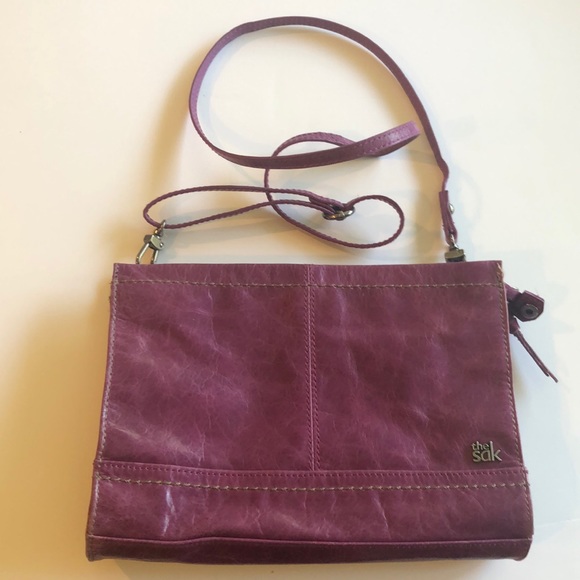 the sak purple handbag